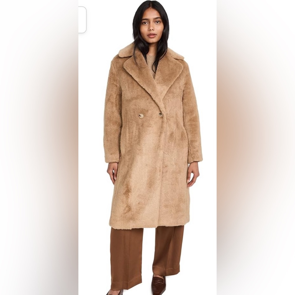 Beautiful Vince Faux Fur Coat. In perfect condition only worn a few times.